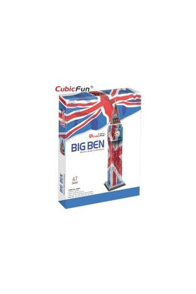 Cubic Fun Big Ben (editie speciala) - Puzzle 3D - 47 de pies