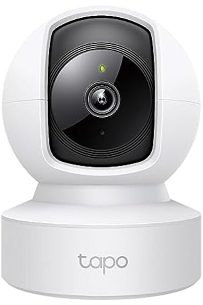 tapo كاميرا مراقبة C202 360° HD 1080P WiFi تتبع الحركة رؤية ليلية صوت ثنائي ا...