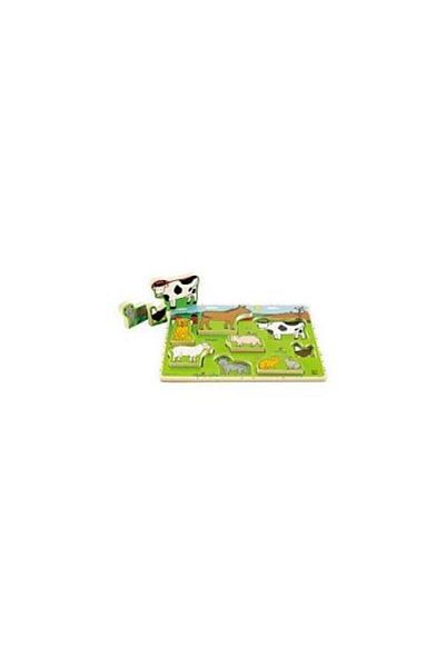 Hape Toys Domestic animals puzzle