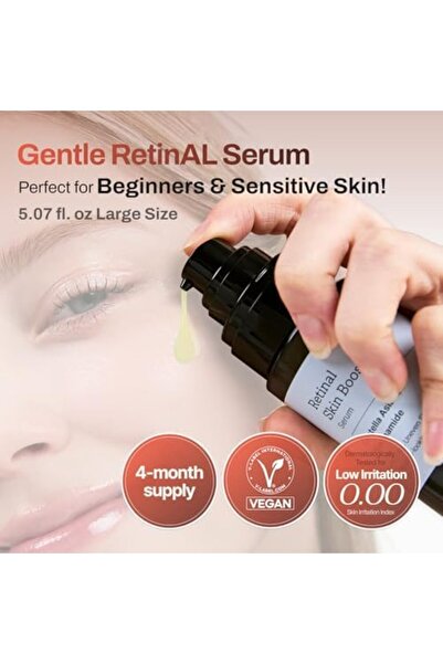 MEDITHERAPY Retinal Skin Booster Serum 5.07 Fl. Oz for Beginner & Sensitive Skin