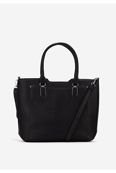 B T Shoes Čierne kabelka do ruky Soleina