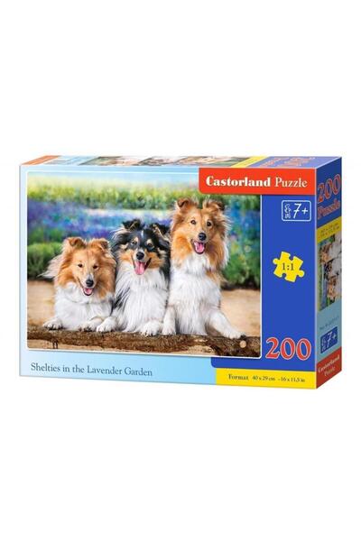 Castorland Παζλ 200 Κομμάτια Σέλτι στον Κήπο της Λεβάντας