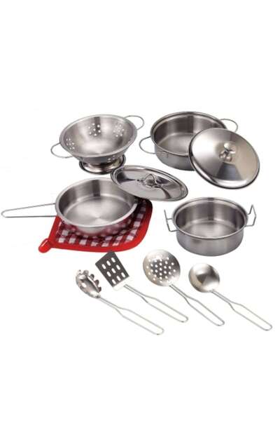 Imaginarium Set de 11 piese de bucatarie din metal Star Chef Cooking