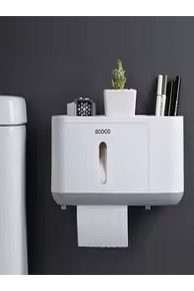 Miecoco Ecoco Toilet Paper Organizer with Compartment