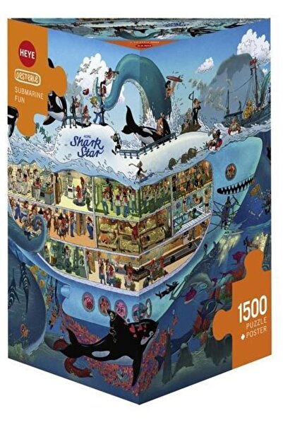 Heye Puzzle 1500 piese Submarine Fun