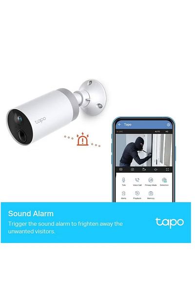 TP-LINK Tapo C400S2 Smart Wire-Free Security Camera System – 2-Piece Set, 1080P Full HD