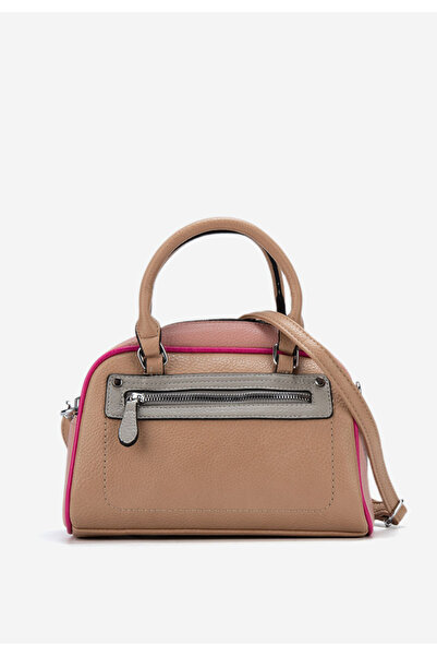 B T Shoes Camelové rukojeť kabelky Kindra