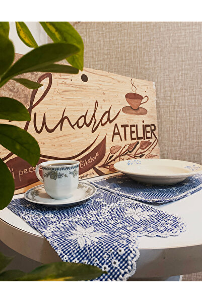 KAYA HOME DECOR 6 LU SUPLA AMERKAN SERVİS SUPLA PEÇETE 6'Lİ PAKETLER SOFRA SU...