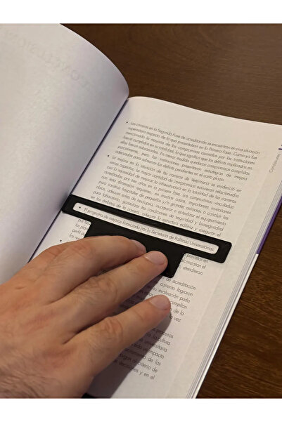 SORA DESIGN جهاز مساعد للقراءة، مسطرة تتبع الصف، وحامل الكتب