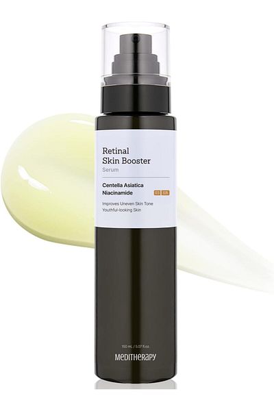 MEDITHERAPY Retinal Skin Booster Serum 5.07 Fl. Oz for Beginner & Sensitive Skin