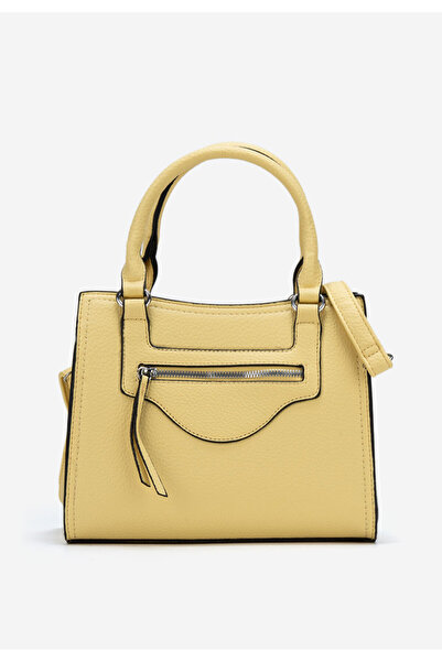 B T Shoes Žltá kancelárska kabelka Reyana V2