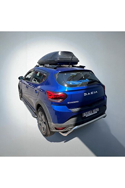 EserOtoAksesuar Dacia Sandero & Stepway Krom Arka Koruma (2020+ üzeri Araçlar...