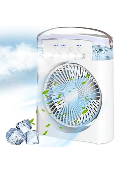 NECOMI Desk Cooling Fan with Evaporative Sprayer and Timer