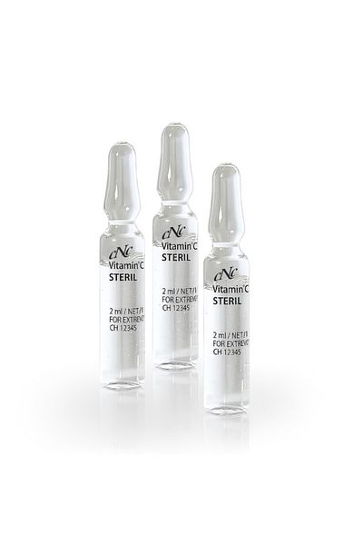 CNC Cosmetic CNC TriCollagen Booster 50ml + 3x2ml Vitamin C Serum