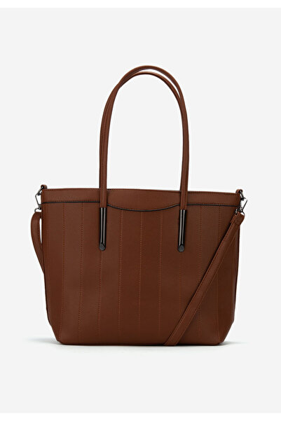 B T Shoes Hnedé kancelárska kabelka Jelisa