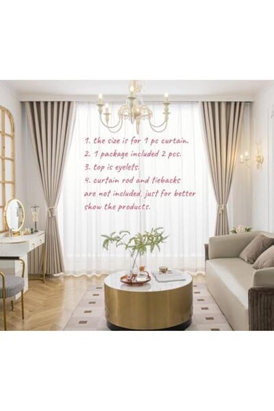 Generic Umeema Blackout Window and Door Curtains for Bedroom, Living room with Grommet Top (Width 150cm and