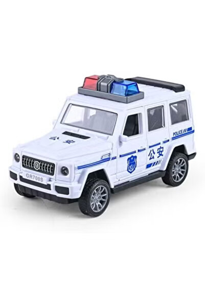 Fun Moment نموذج سيارة الشرطة القابلة للسحب