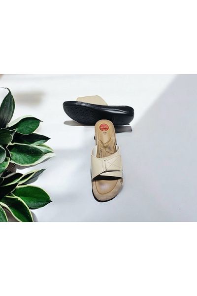 GokceKundura06 Size 40-41 Anatomical Heel Spur Reinforced Velcro Slippers