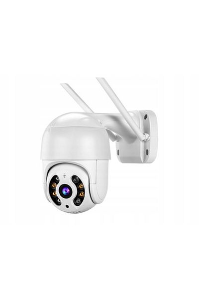 VERK Rotating Surveillance Camera, MicroSD, WiFi, 4x Digital Zoom, 270° Angle