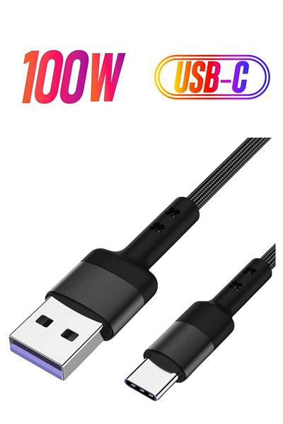 Generic Prostyle USB A to USB Type C 100W 1.2 Meter Cable Nylon Braided (USB to Type C)