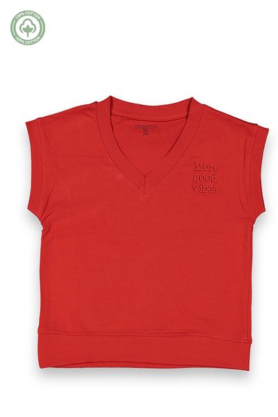 Divonette Girls' Camisole V-Neck Sleeveless Sweater - Children's Clothing