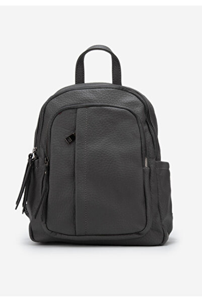 B T Shoes Šedé dámská batoh Karinne