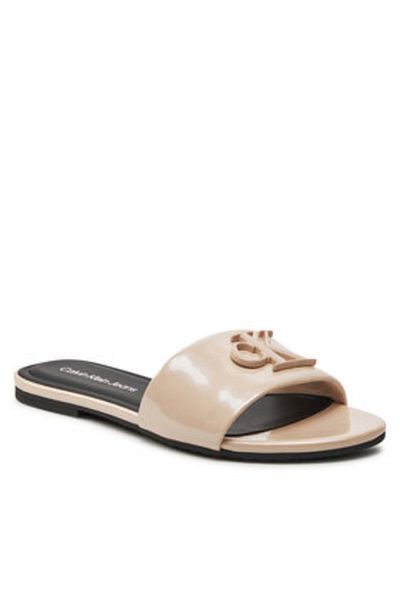 Calvin Klein Jeans Women's Flip-Flops YW0YW01348 Beige