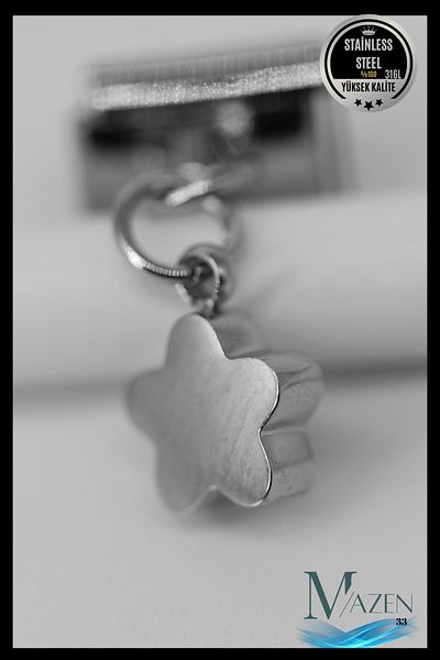MAZEN Steel Clover Charm |   Italian Bracelet Compatible |   Italian Charm Women's Jewelry Accessory