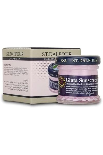 St. Dalfour ST.DALFOUR Gluta Sunscreen Cream SPF 60 PA++ x 30 ml for Sun Protection