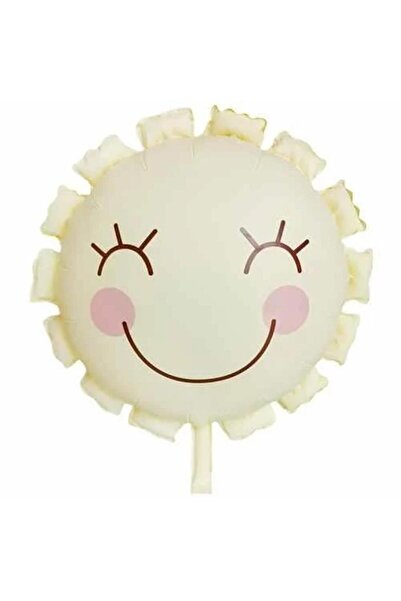 Patladı Gitti Retro Sun Foil Balloon 51X54Cm