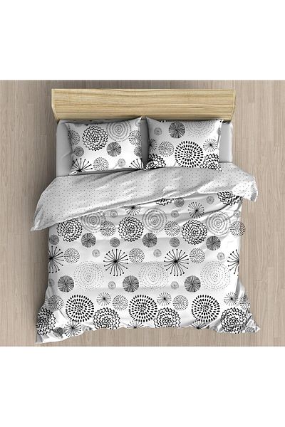 Sens Moi Double Duvet Cover Set – 200X220 cm Duvet Cover, 220X240 cm Sheet, 2 Pillowcases