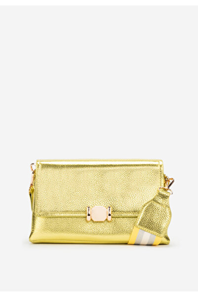 B T Shoes Žlutá ramenní kabelka Leryna