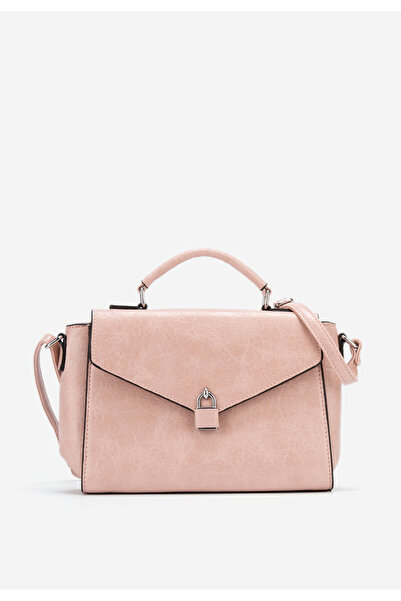 B T Shoes Růžové rukojeť kabelky Mariette