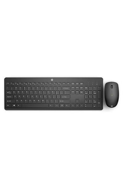 HP 230 Wireless Keyboard and Mouse Combo Set – 1600 DPI, English Layout – Black