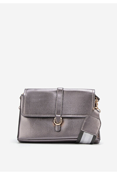 B T Shoes Šedé ramenní kabelka Softly