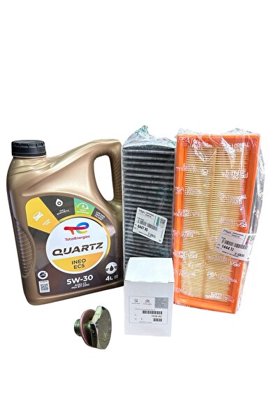 PSA Citroen Berlingo 1.6 Hdi Euro 4 DV6 Filtre Seti 4lü (Motor Yağlı)Mazot Fi...