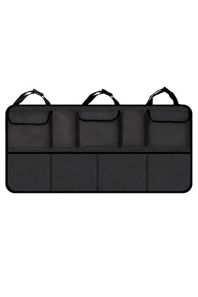 SOHO Car Trunk Organizer, 9 Pockets, Textile Material, Protective, Black