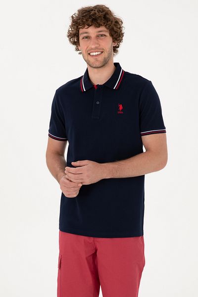U.S. Polo Assn. Men's Navy Blue Basic T-Shirt 50306011-Vr033
