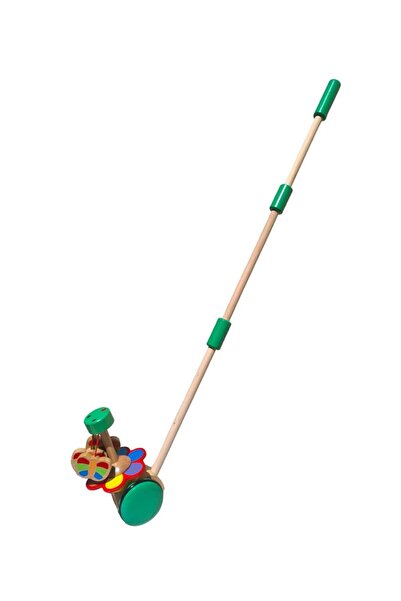 SDX Market Carusel de jucării din lemn Floricica