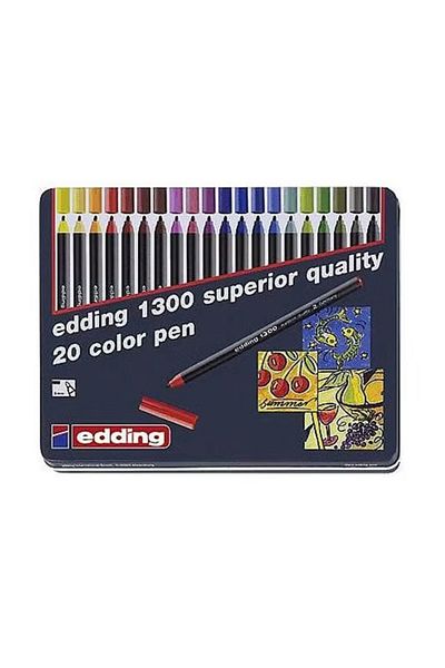 Edding 1300 Color Permanent Marker – Bold, Long-Lasting Ink