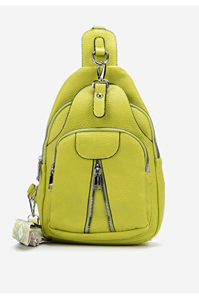 B T Shoes Zelená dámská batoh Abbra