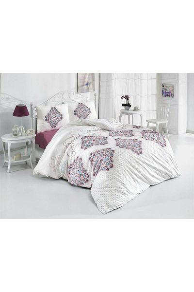 Sens Moi Double Duvet Cover Set – 200X220 cm Duvet Cover, 220X240 cm Sheet, 2 Pillowcases