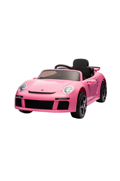 Nichiduta Masinuta electrica pentru copii cu licenta Porsche RUF-CTR3 Roz 12V,echipare Premium,telecomanda 2,4