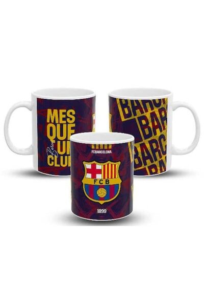 CRD PRINT Personalized mug printed with "Barcelona FC", CRD PRINT, 330 ml, white