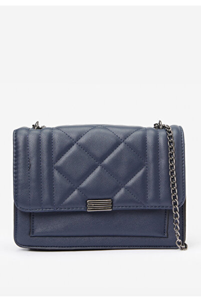 B T Shoes Tmavě modré ramenní kabelka Varnet