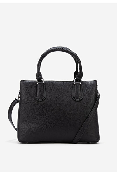 B T Shoes Černá rukojeť kabelky Adiada