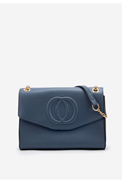 B T Shoes Modrá ramenní kabelka Parmenia