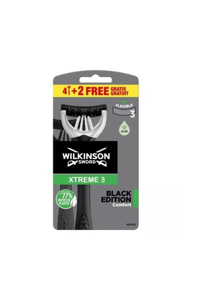 Wilkinson Sword Lamă de ras de unică folosință pentru bărbați Xtreme 3 Black ...