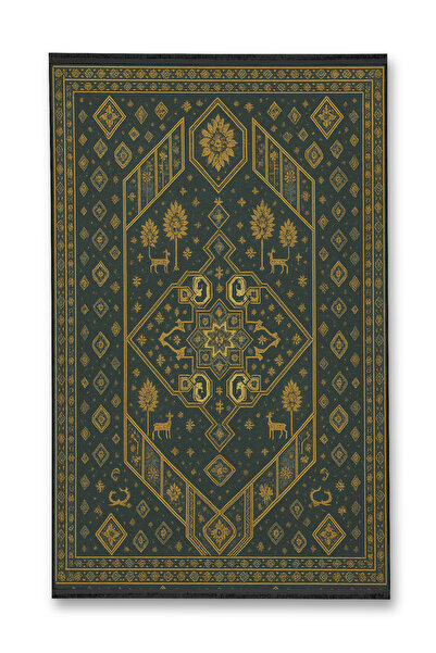 Rugs Modern Halı MOSSO Μαύρο Παραδοσιακό Θεματικό Σχέδιο Υφαντή Βάση Μοντέρνο...