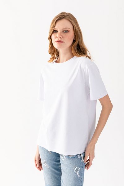 T Crazy T-Crazy Unisex Oversize Plain Crew Neck T-Shirt, Comfortable Fit Basic T-Shirt